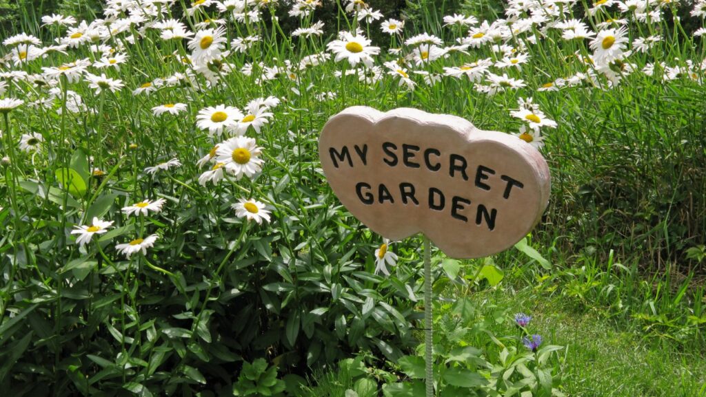 designing a secret garden